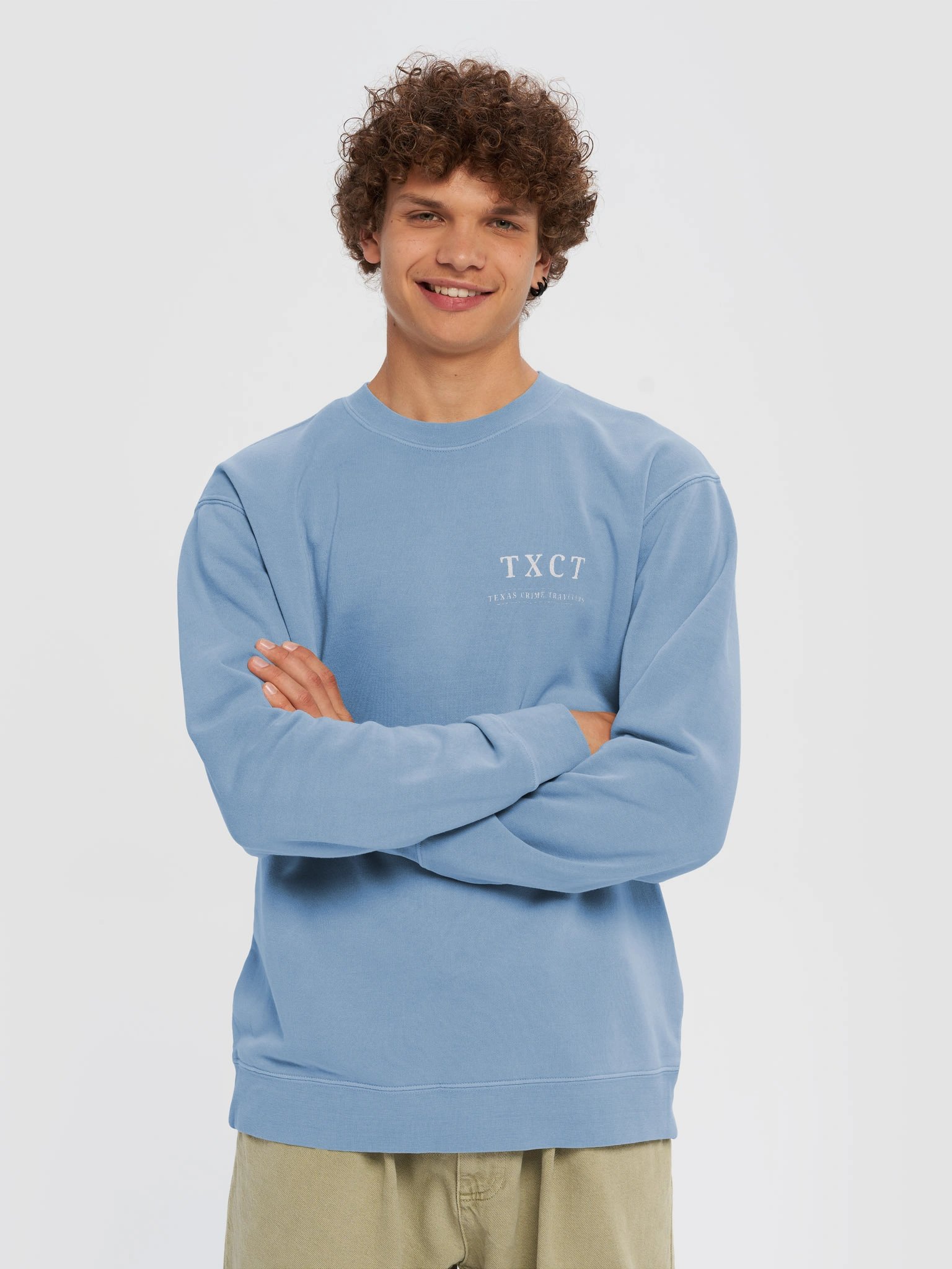 Back in Crime Vintage Washed Crewneck product image (6)