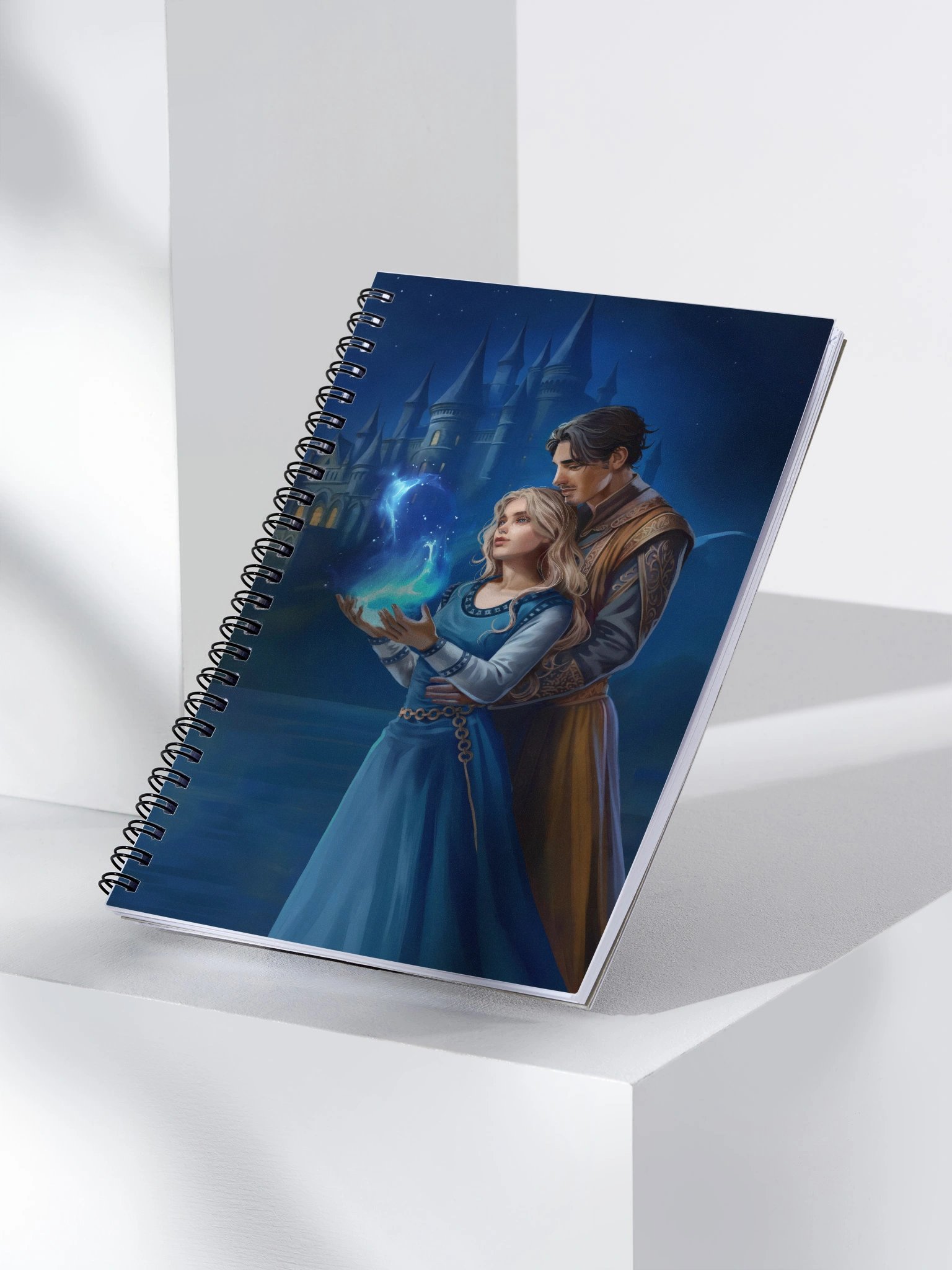 Sand & Magic Spiral Notebook ~ Nell & Jamar (A Dance of Sand and Magic) product image (3)