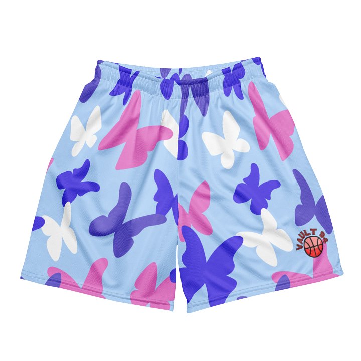 Butterfly Effect Basketball Shorts (Blue) product image (2)