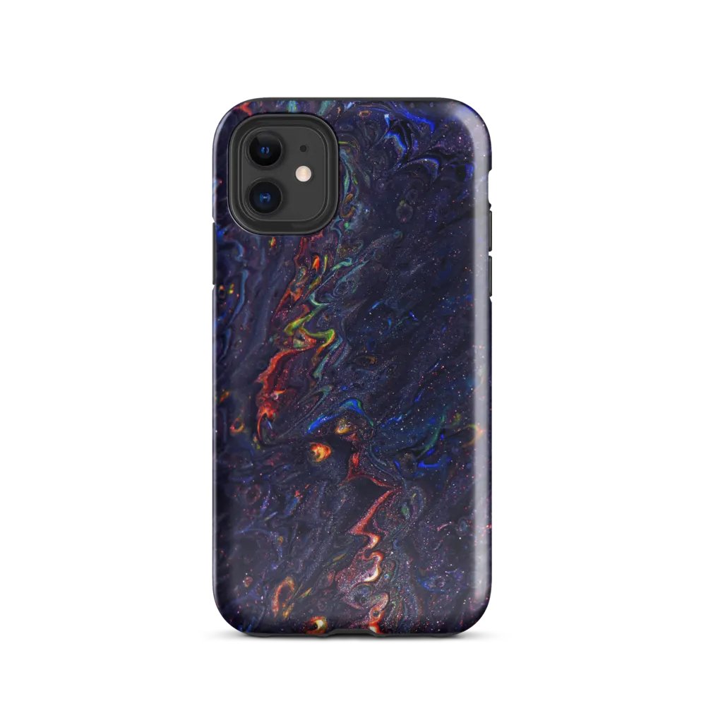 Vibrant Swirls iPhone® Tough Case - Bold Protection with Colorful Artistic Design product image (2)