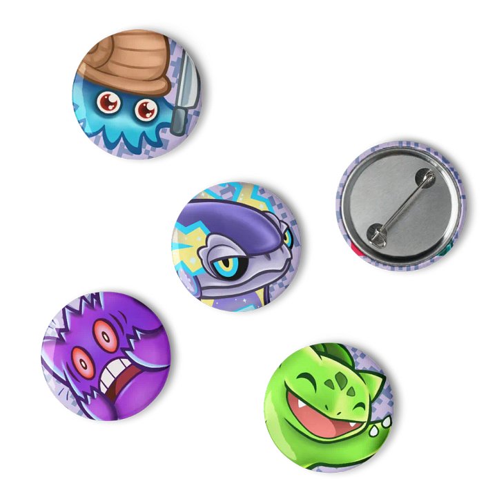 Pokémon Emote Pin Badge Set (5pcs) product image (2)