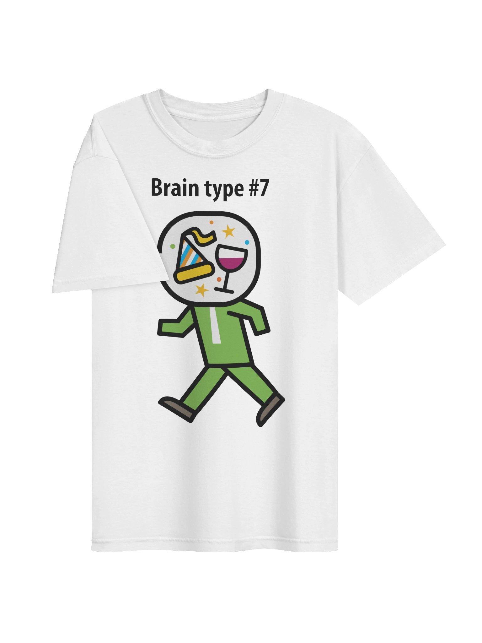 Brain type #7 t-shirt product image (3)