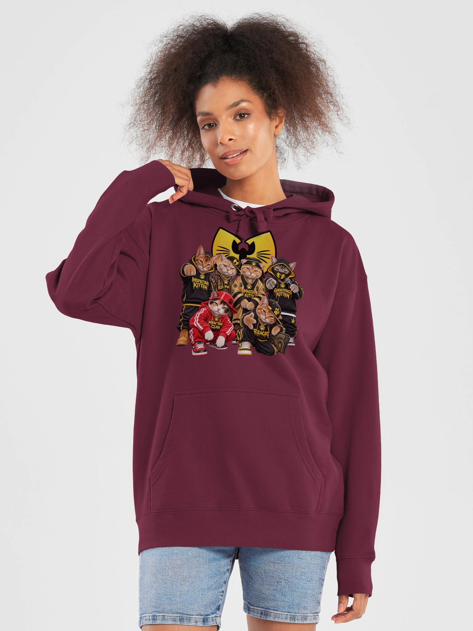 Mew Tan Clan™ – Ol’ Dirty Catturd Hoodie product image (5)