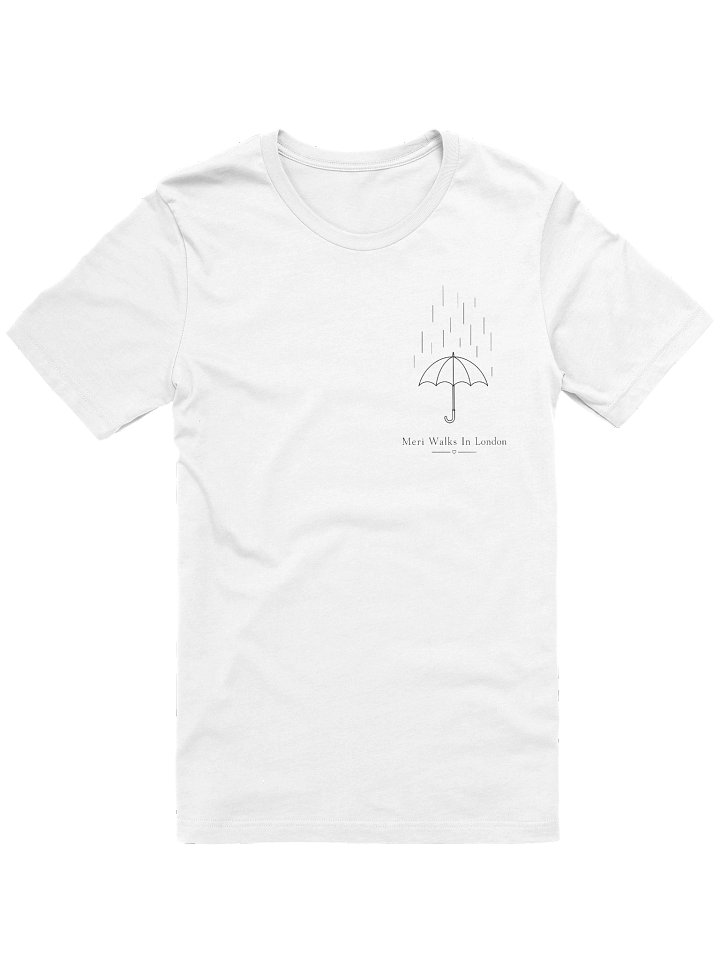 Bella+Canvas Supersoft T-Shirt | Minimal Umbrella Design W product image (1)