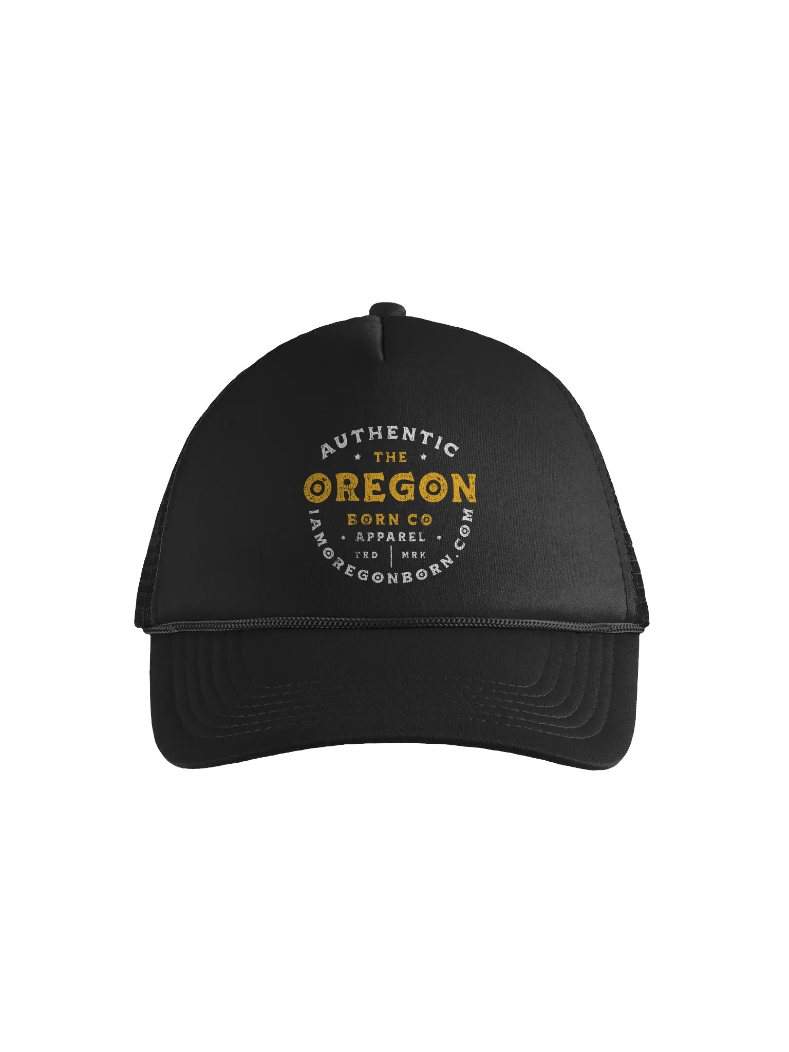 Authentic Oregon Born Co Foam Trucker Hat product image (1)