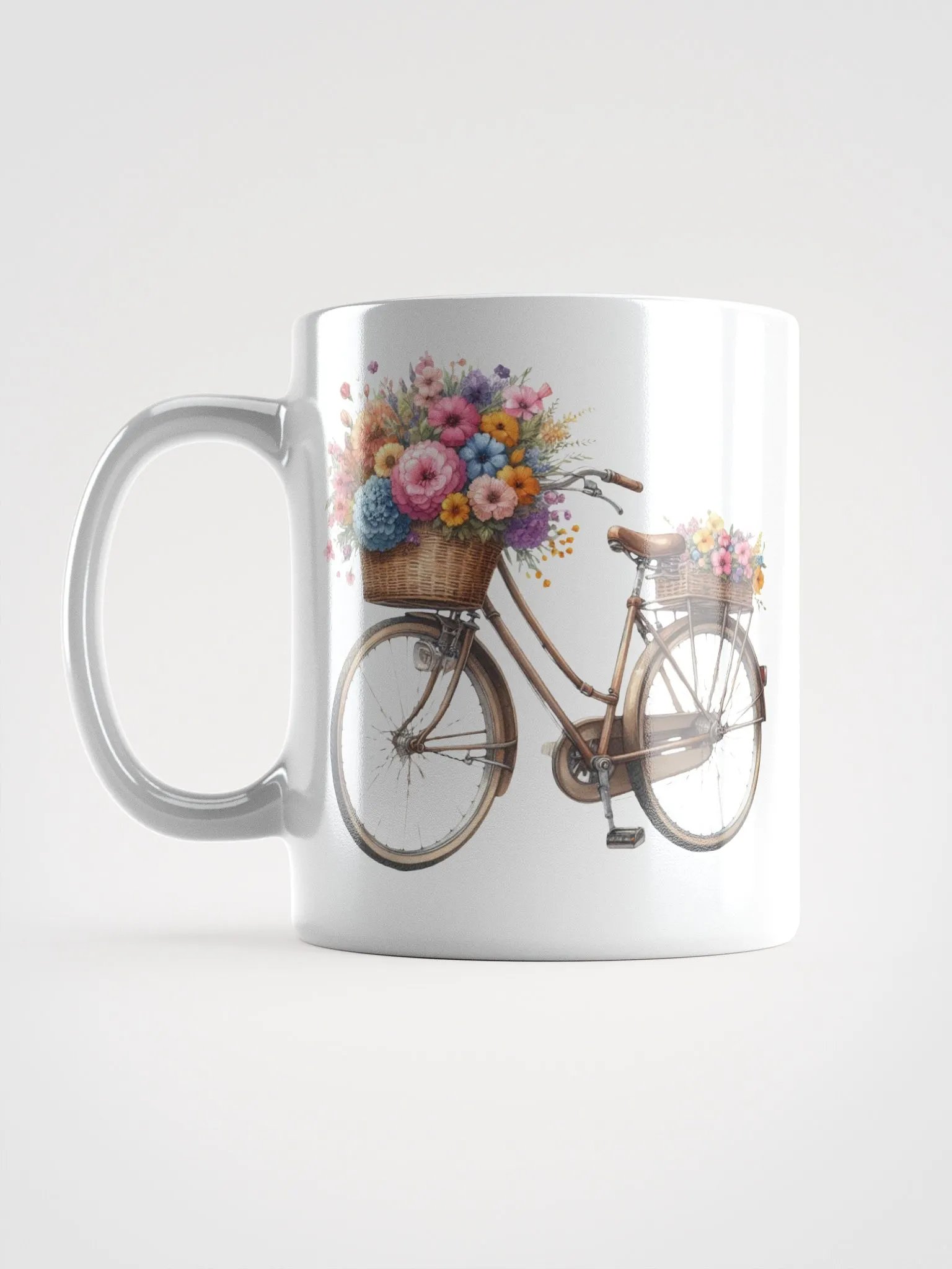 Valentine Bicycle Bouquet Mug product image (6)