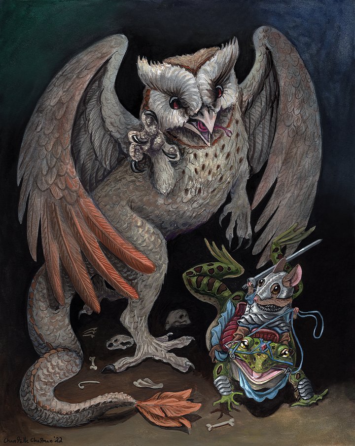 Brave Sir Mouse - Art Print product image (2)