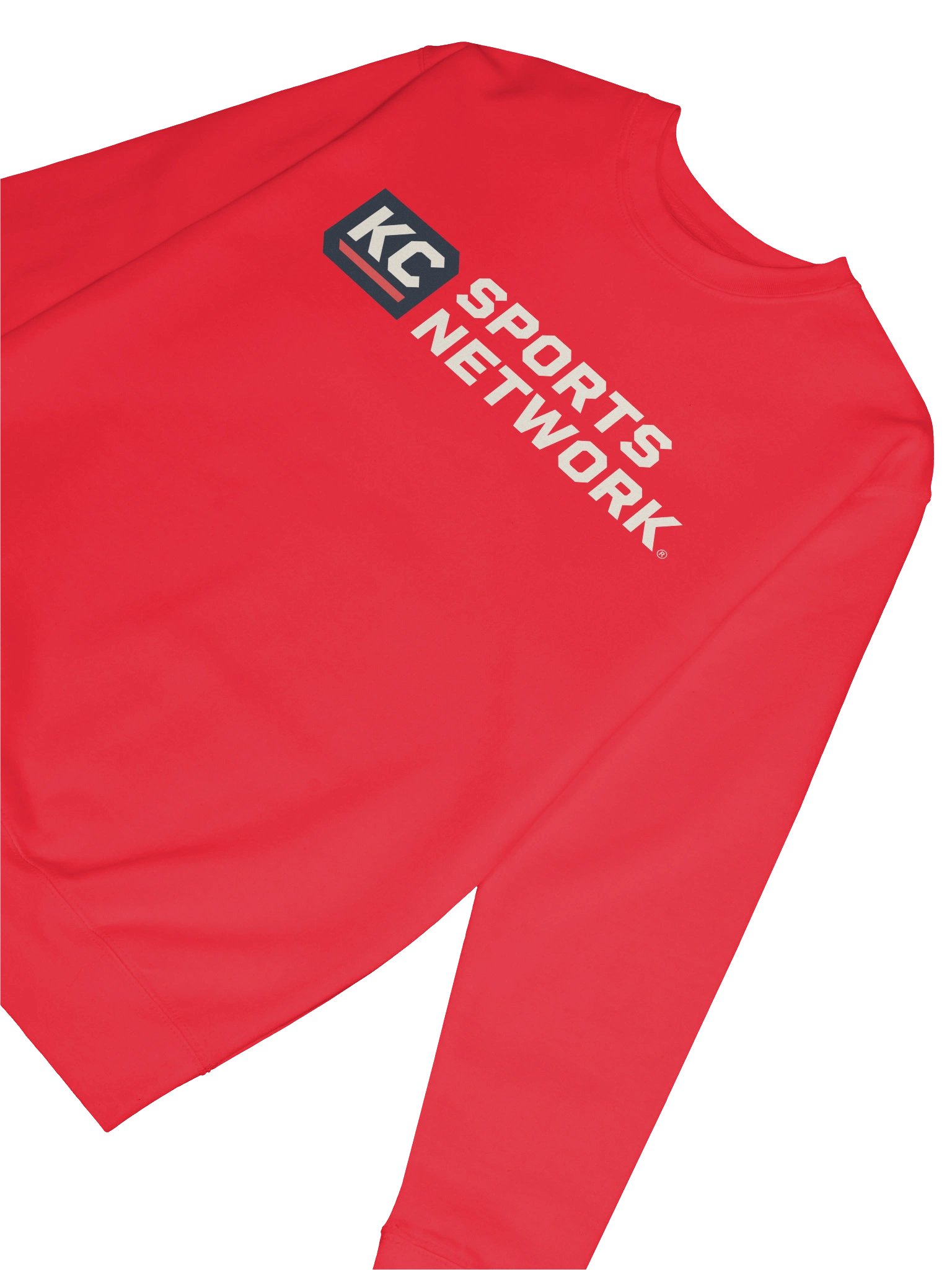 KC Sports Network Wordmark Crewneck (White) product image (6)