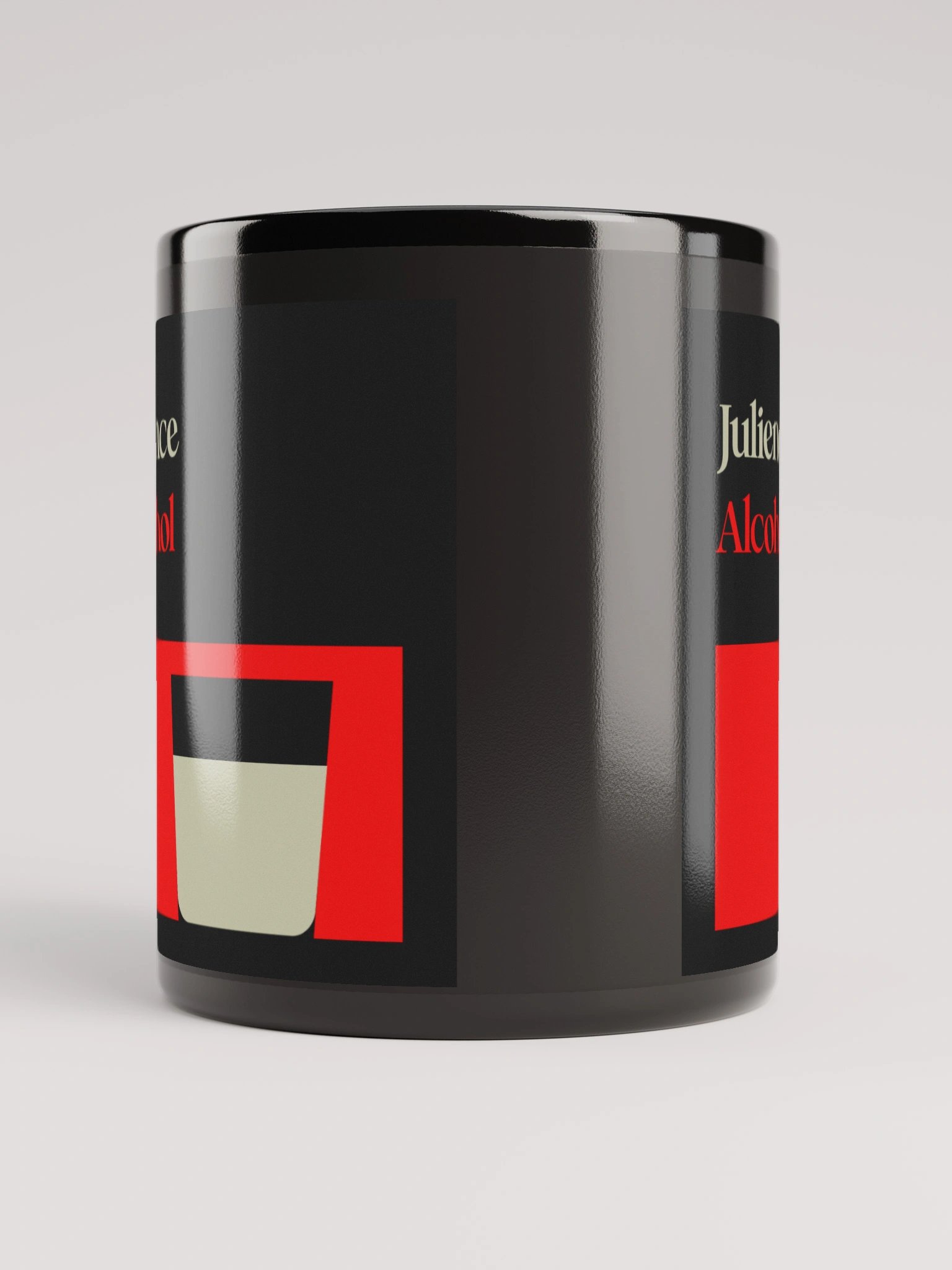 Alcohol - Black Glossy Mug product image (9)