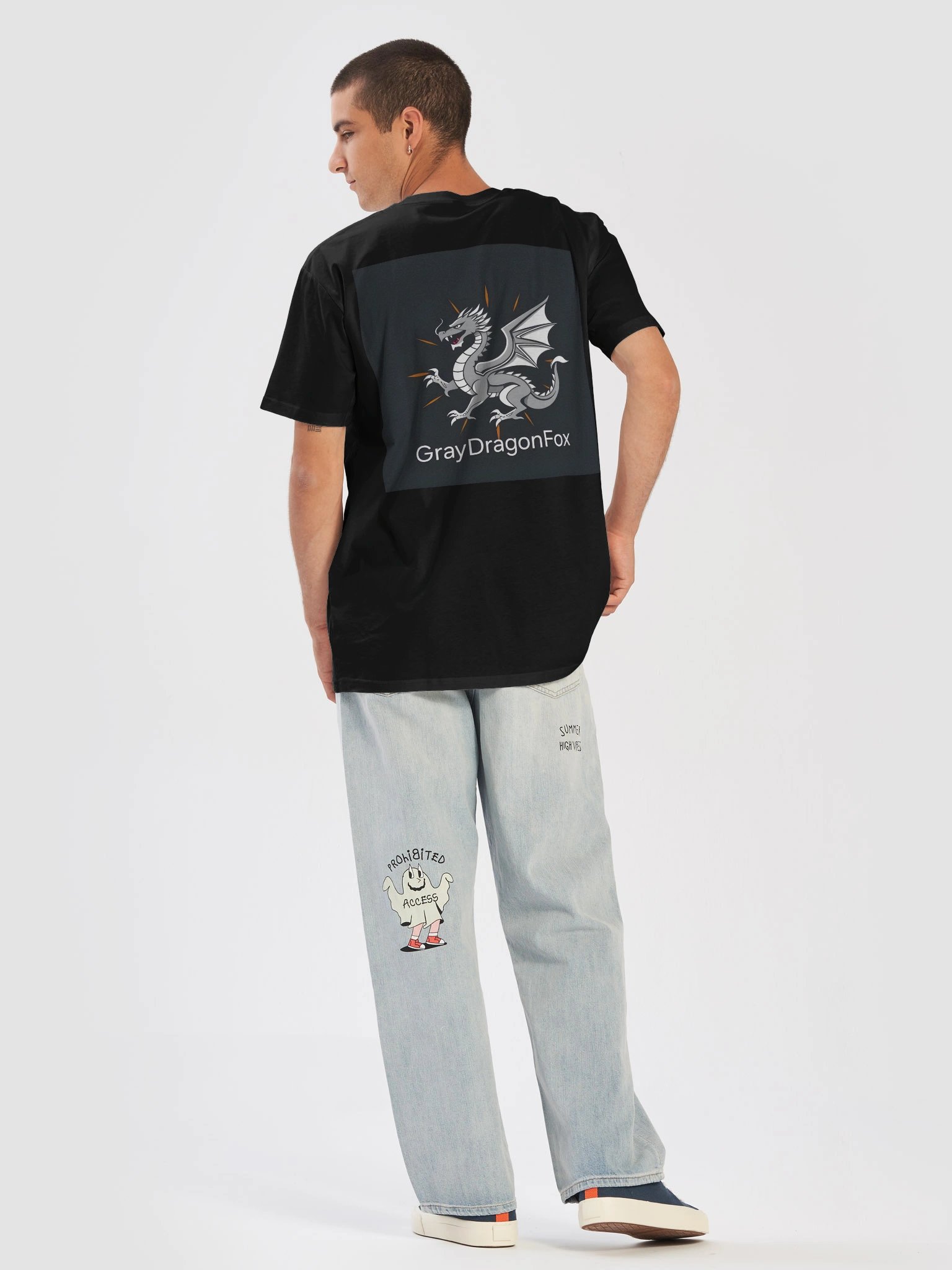 Graydragonfox "Bender Made" Logo Tee Shirt product image (6)
