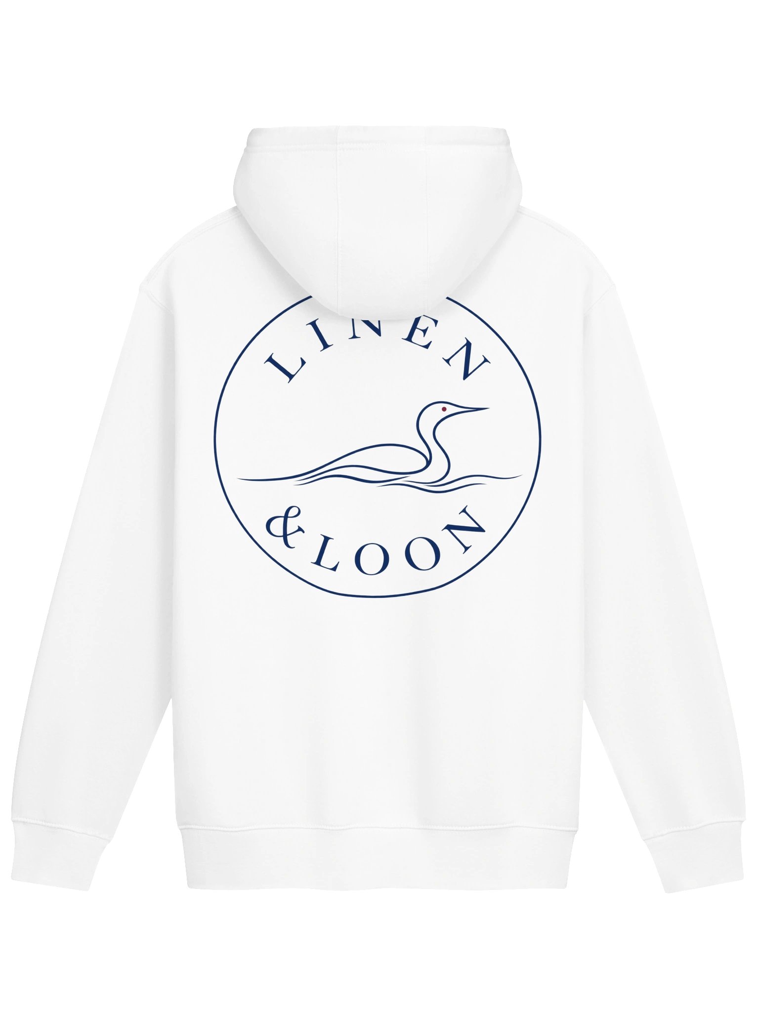 Linen & Loon Bird Logo Premium Hoodie product image (2)