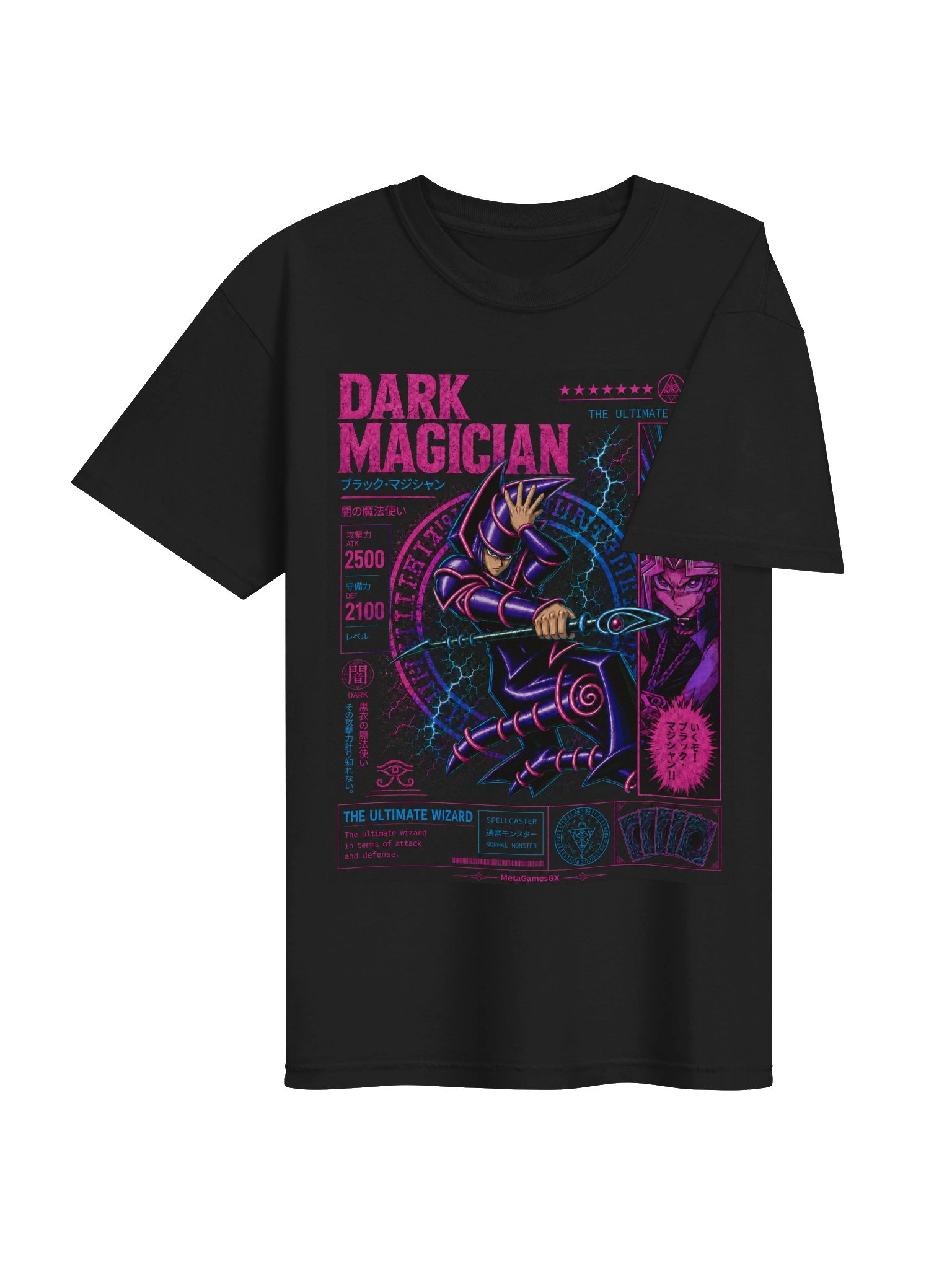 Dark Magician — Neon Arcana Tee product image (4)