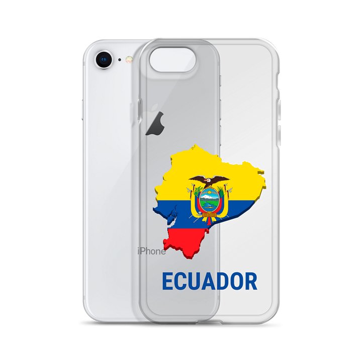 Ecuador 2026 World Cup Flag iPhone Tough Case - Ecuador Soccer Phone Cover - Dual Layer Protective Case product image (2)