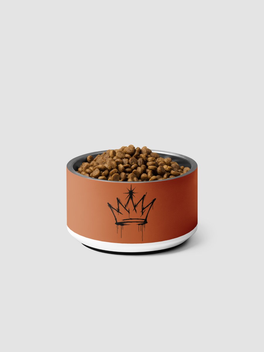 ONE KING Urban Crown Pet Bowl Tan product image (2)