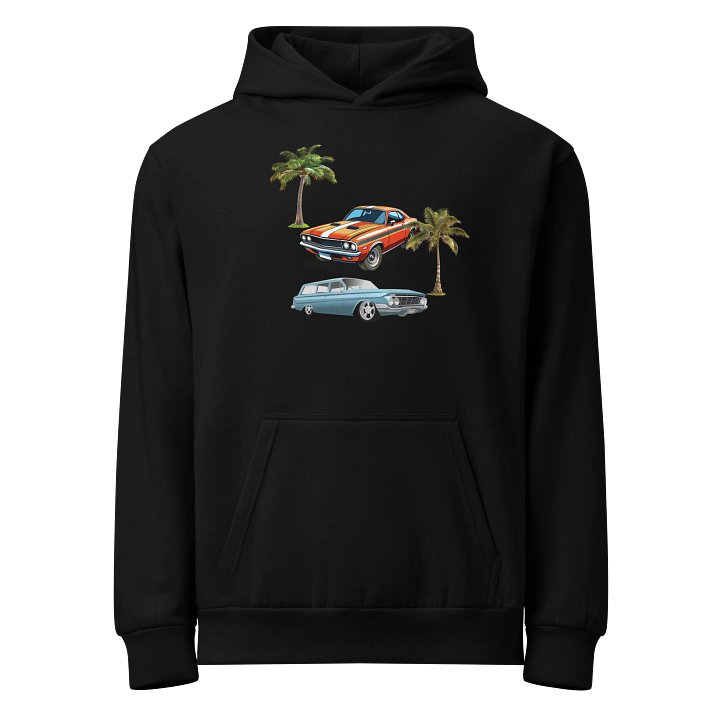 Cool Palm Tree & Classic Car HD product image (1)