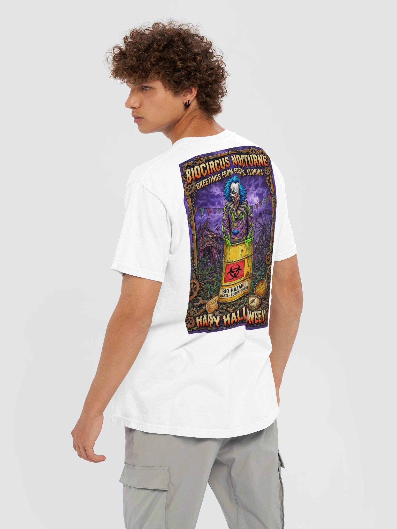 56 Creepy Tees Biohazard Nocturnes Comfort Colors T-Shirt product image (16)
