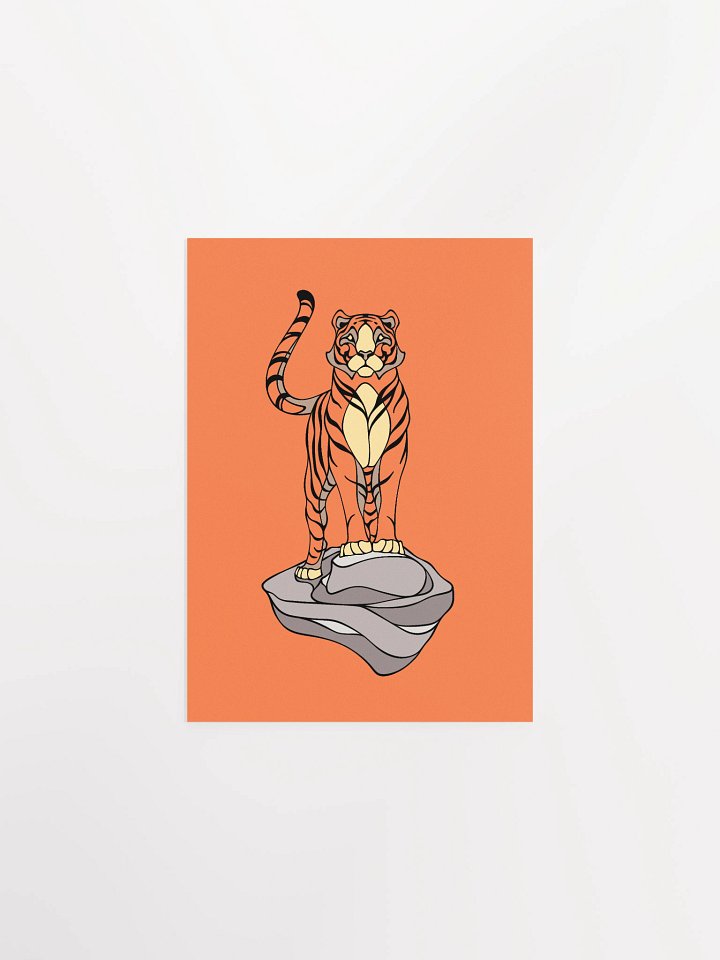 Siberian Tiger - Rectangle Matte Paper Poster product image (1)