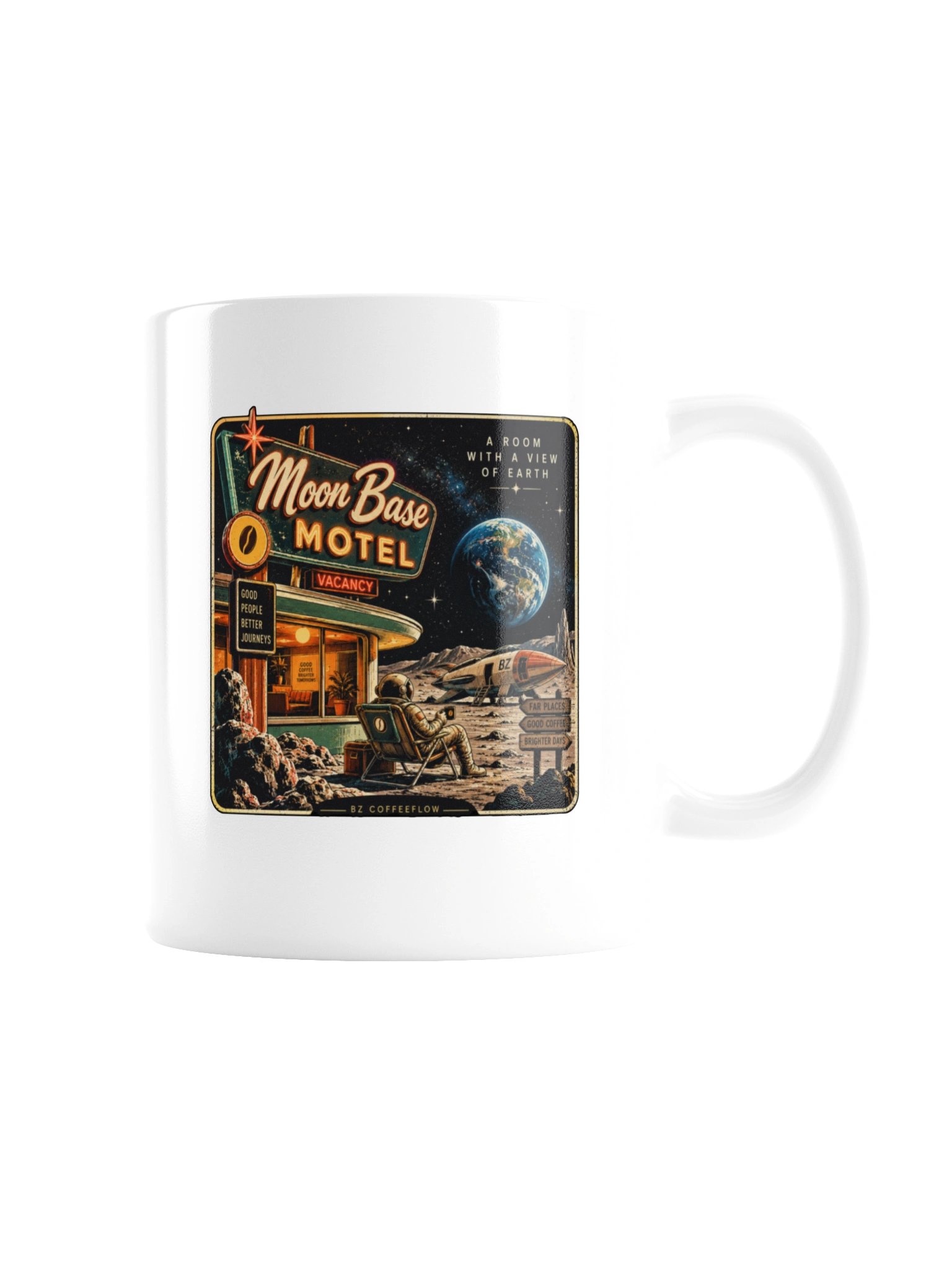 Moon Base Motel – Coffee Mug product image (8)