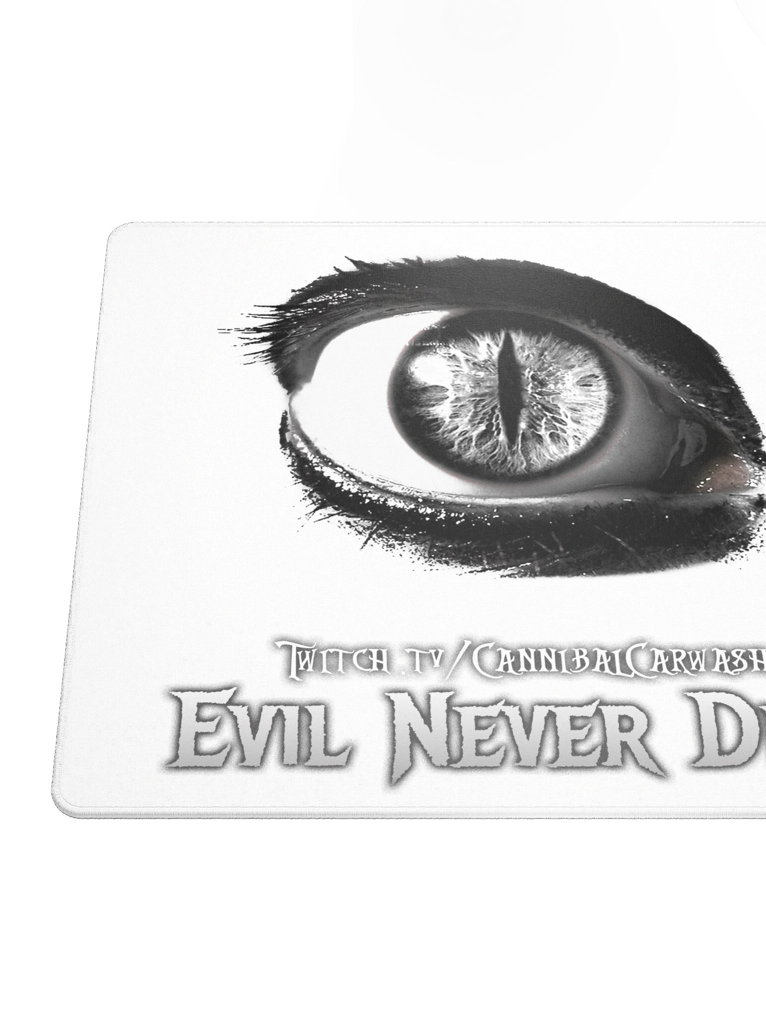 Gaming MousePad - "END" White product image (7)