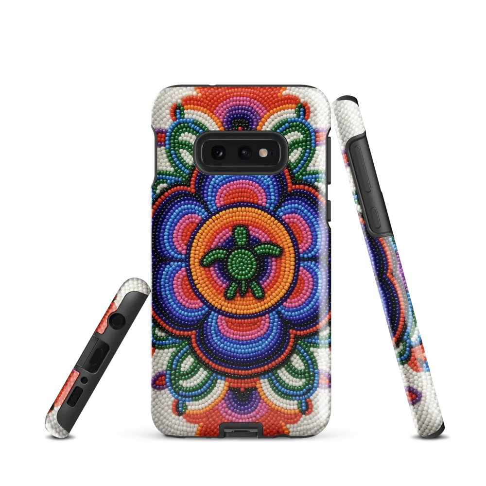 Turtle on flower Samsung® Tough Case product image (2)