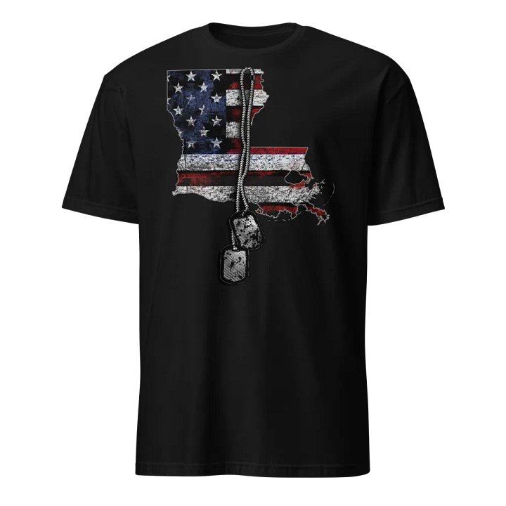 Louisiana Veteran Dog Tags product image (1)