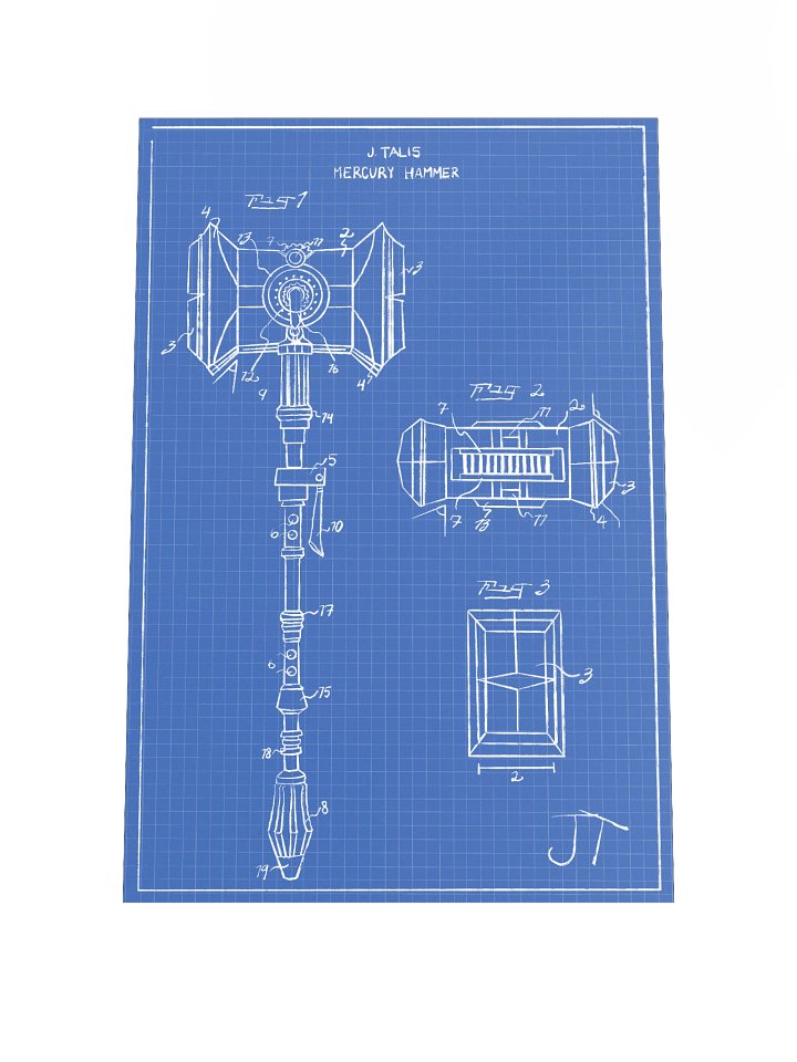 Jayce's Mercury Hammer Blueprint product image (1)