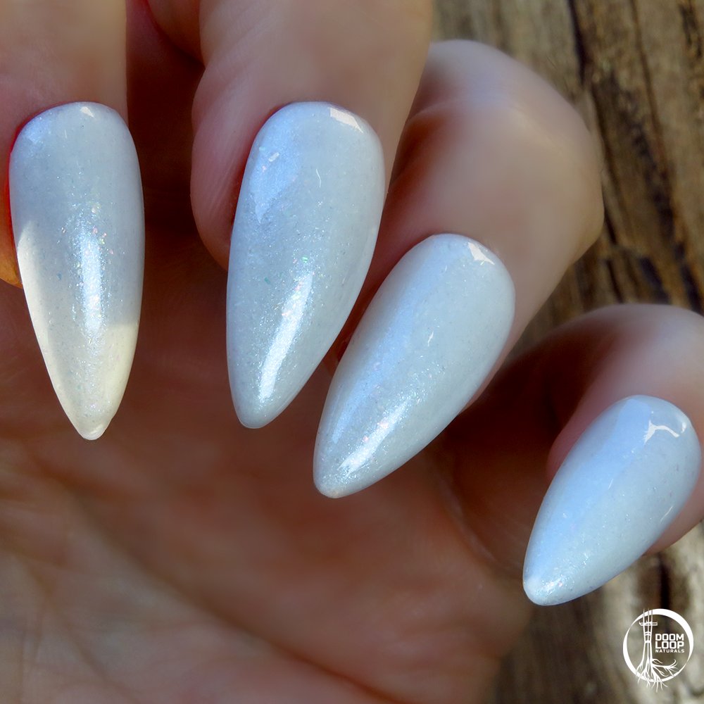 WINTER KILLS - Sparkling Iridescent White Nail Polish product image (3)