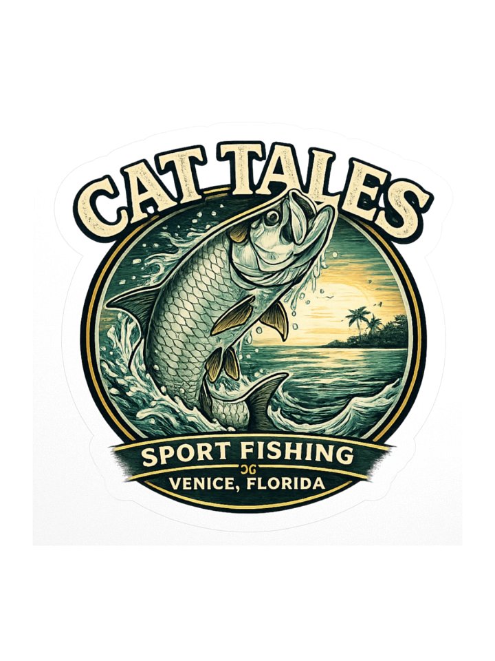Cat Tales | Sport Fishing Decal product image (1)