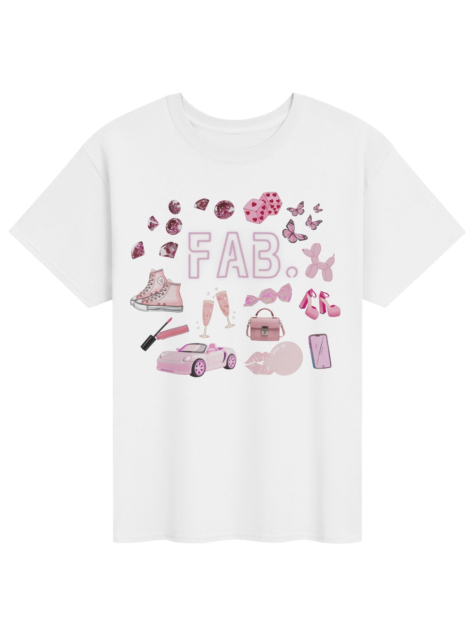 FAB Aesthetic Shirt | Pink product image (5)