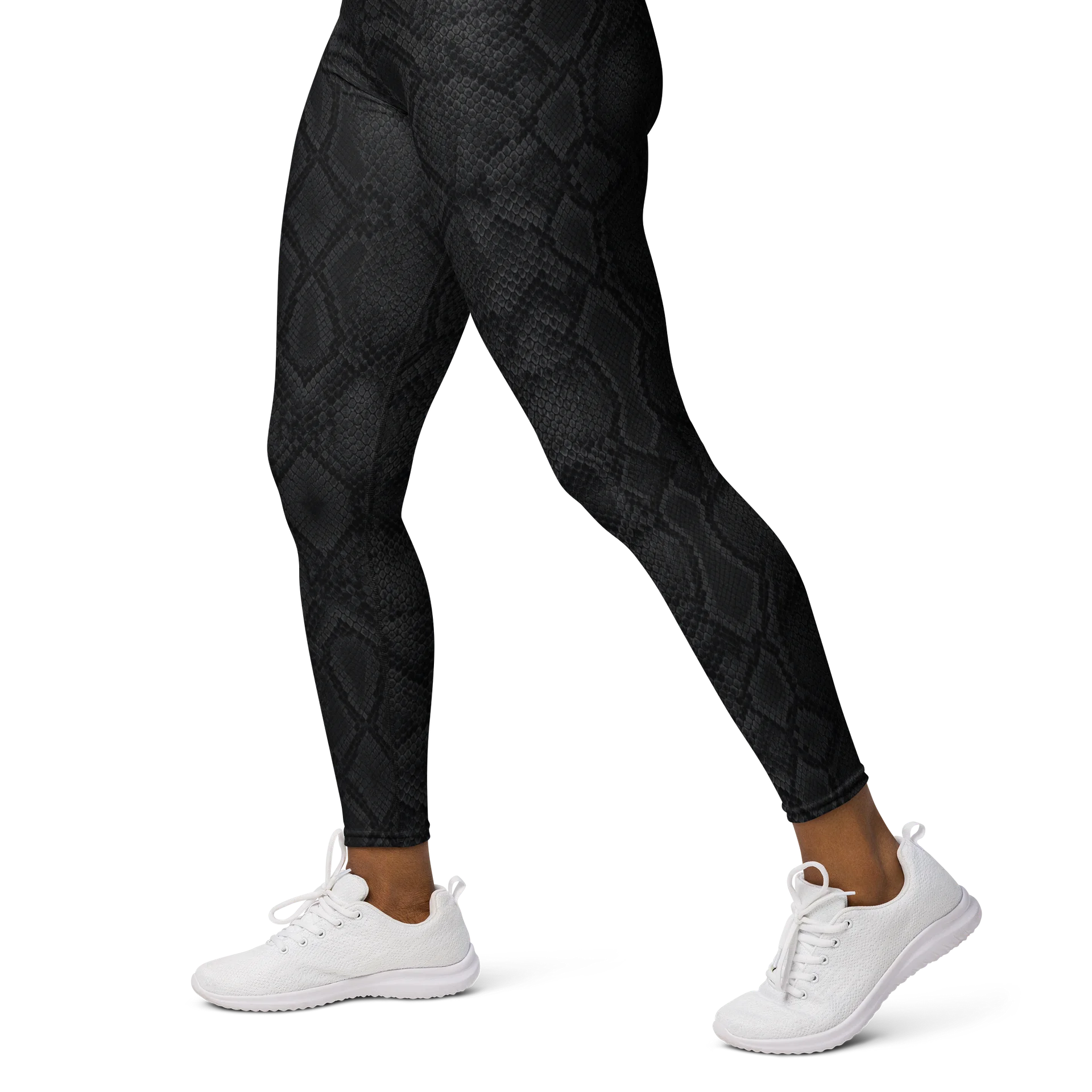 LEGGING TAILLE HAUTE ULTRA-SOUPLE IMPRIMÉ PEAU DE SERPENT – ALCHIMISTAE product image (4)