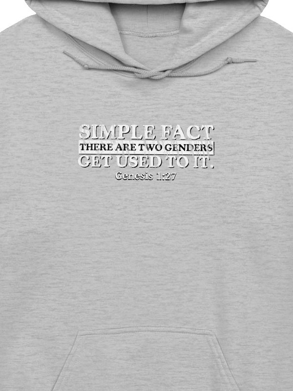 There Are Two Genders Hoodie product image (2)