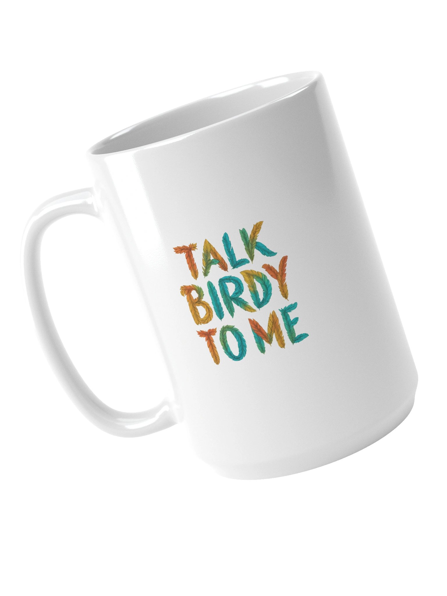 Talk Birdy to Me Bird Watching Mug | Funny Coffee Cup for Bird Lovers, Ornithologists & Backyard Birders | Cute Nature Gift Idea product image (4)