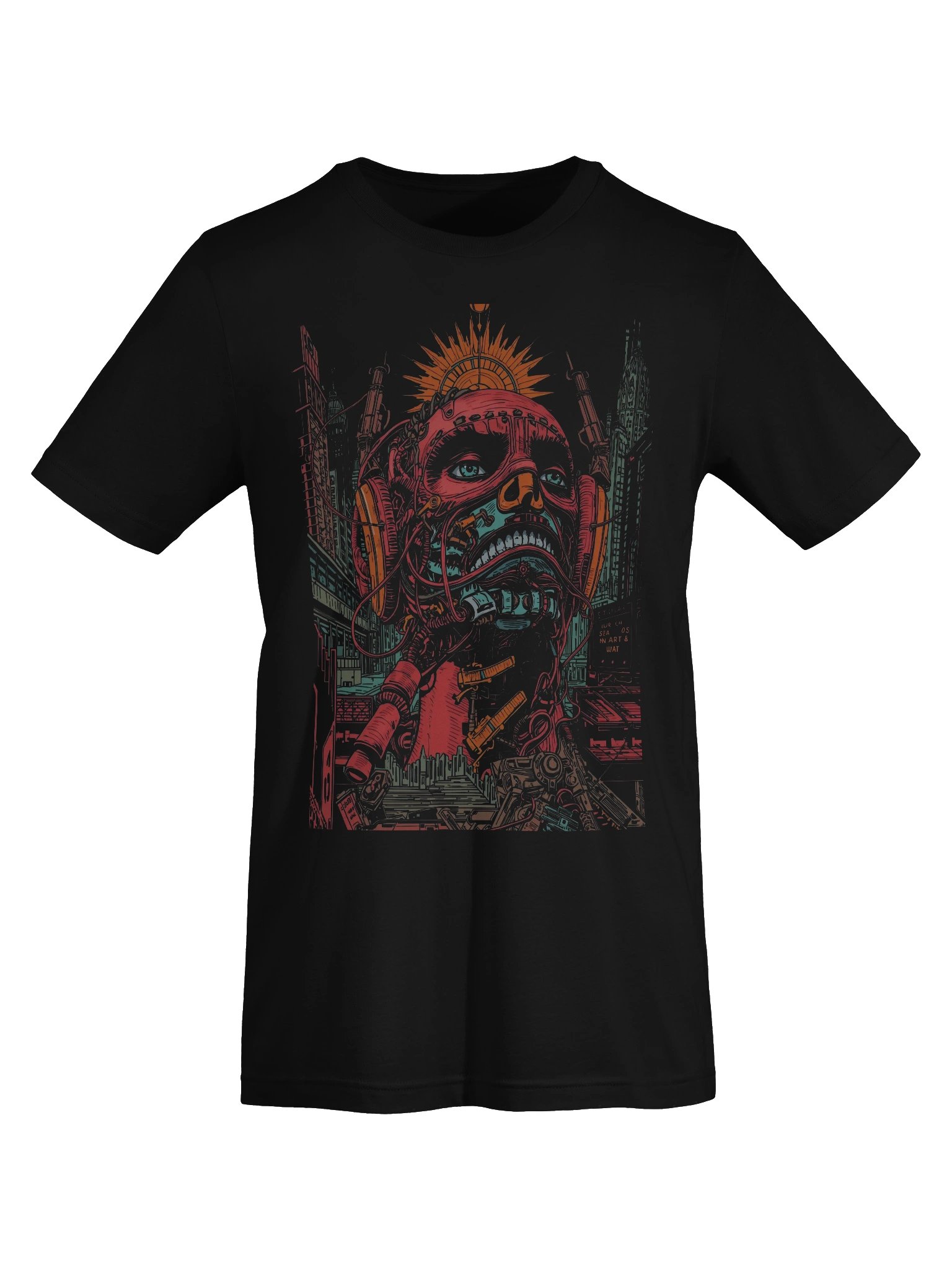 Cybernetic Soundwaves Lightweight T-Shirt product image (4)