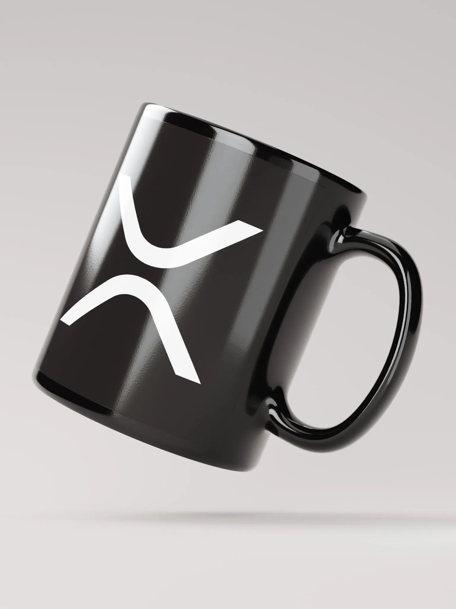 XRP Logo Black Mug product image (2)