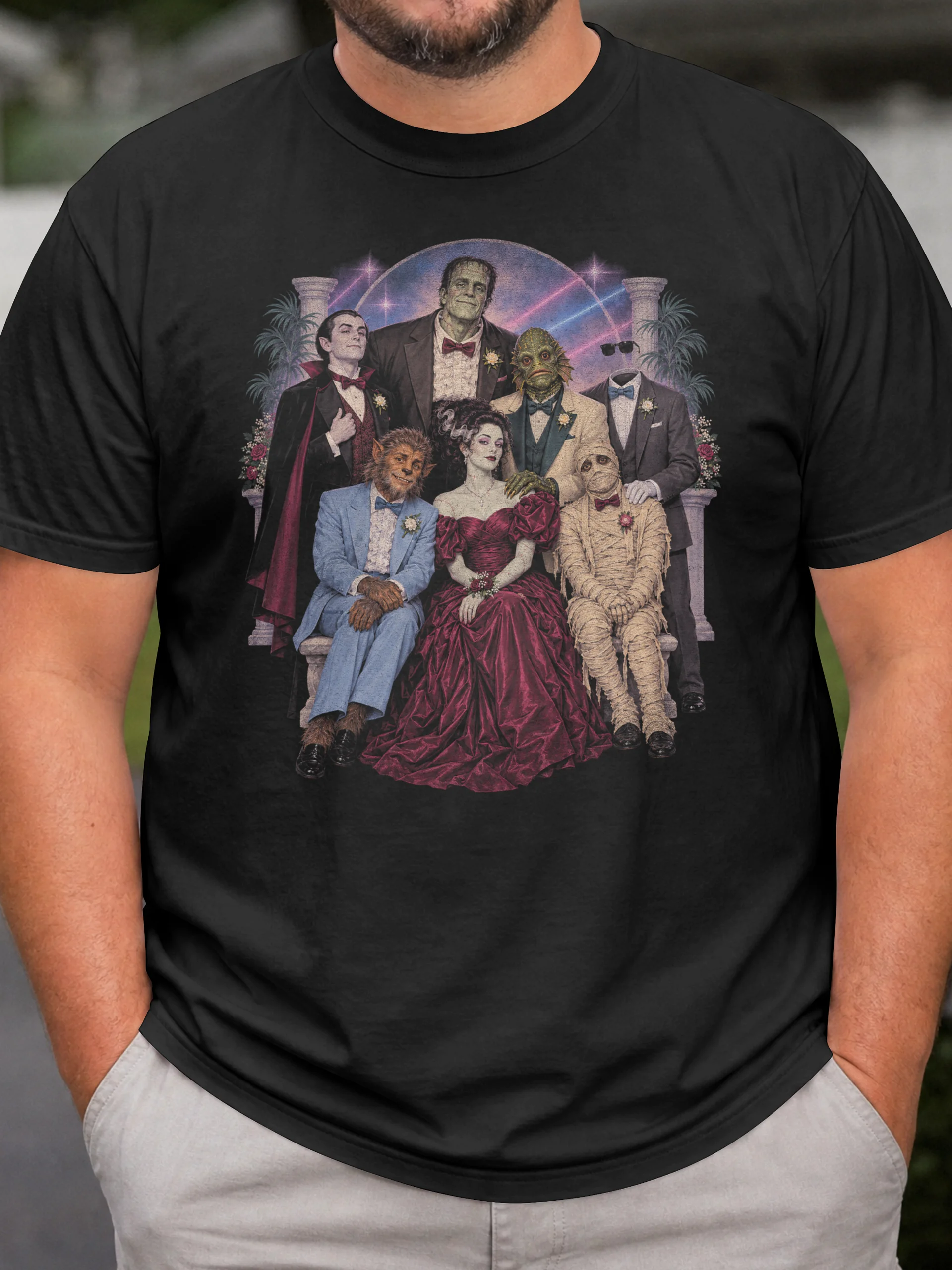 Monster Prom — Classic Horror Group Tee product image (5)