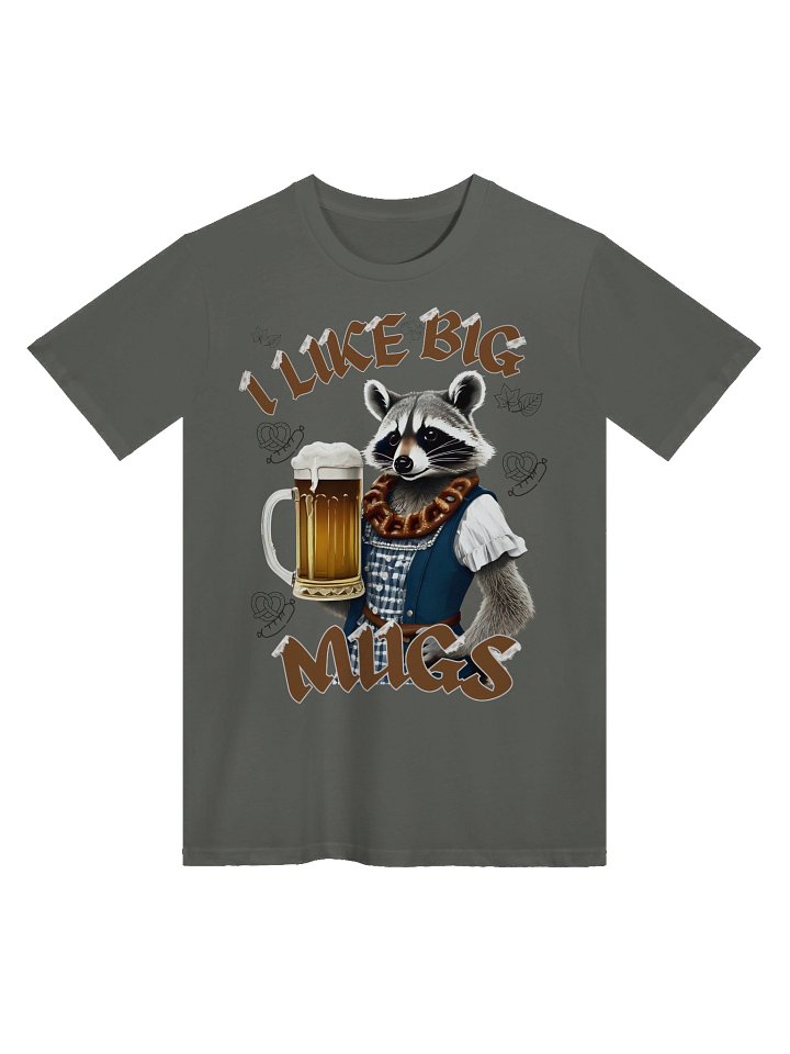 AS Colour Unisex Premium T-Shirt. Oktoberfest, I Like Big Mugs product image (2)