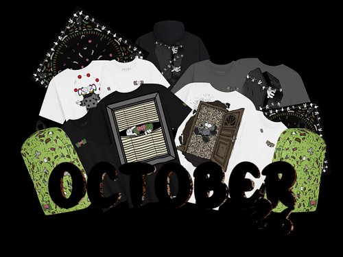 ⚰️Spooky season is here🎃 #kook #fyp 
#monthlydrop