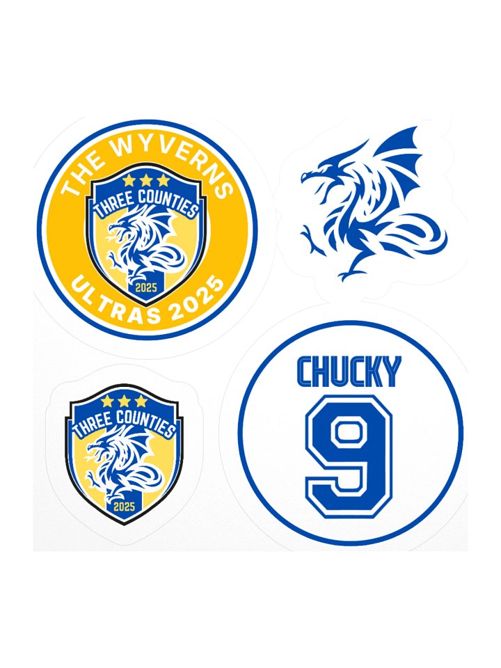 Three Counties Ultras Stickers product image (3)