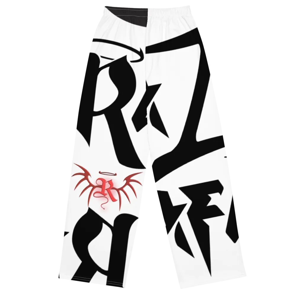 RafaZafar Avant Garde All Over Print Wide Leg Pants product image (1)