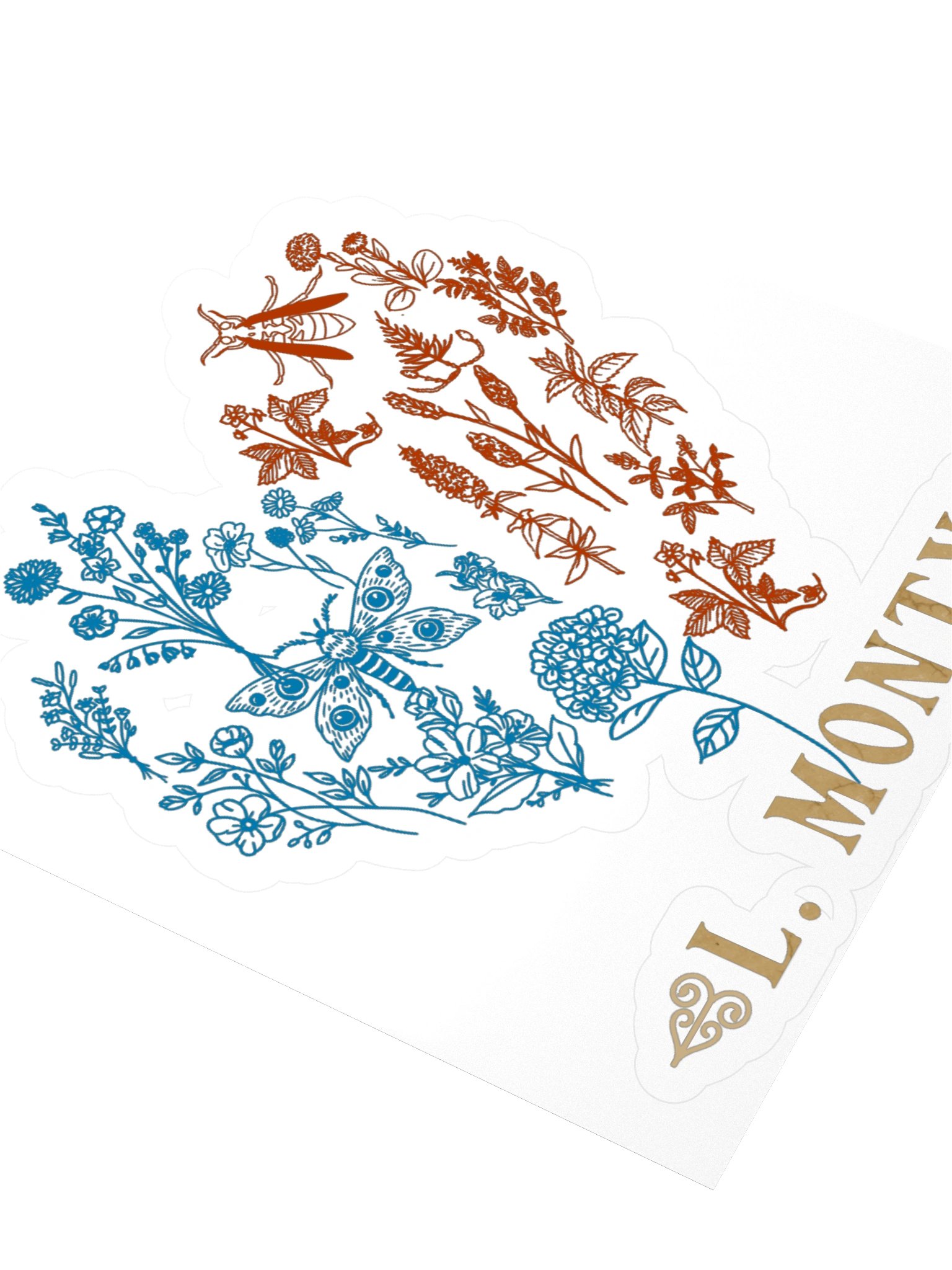 L. Monty Heart Sticker product image (3)