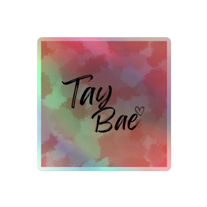 Tay Bae Holographic Sticker Set product image (2)
