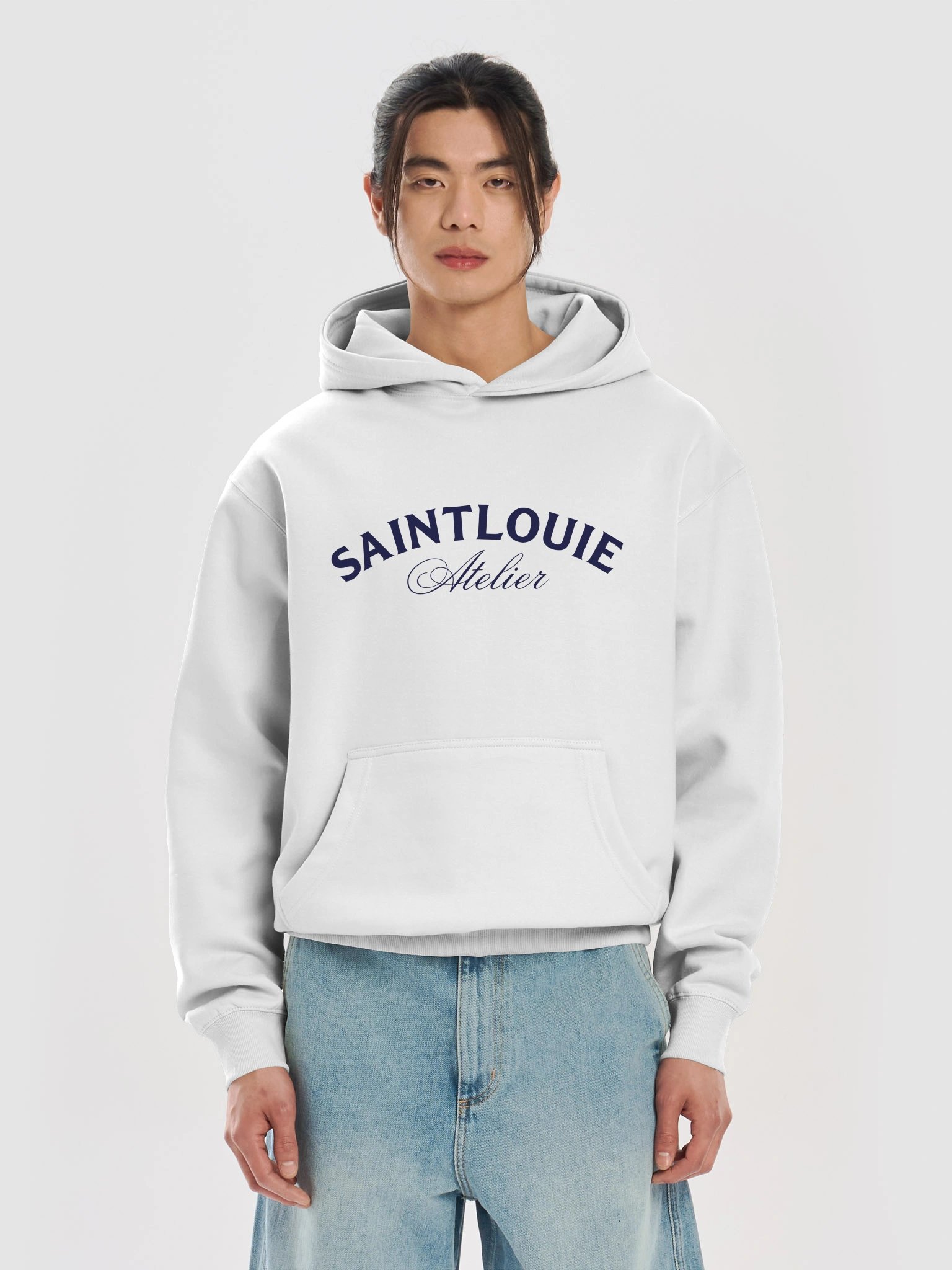 Saint Louie Atelier, Printed Arched Logo Hoodie product image (6)