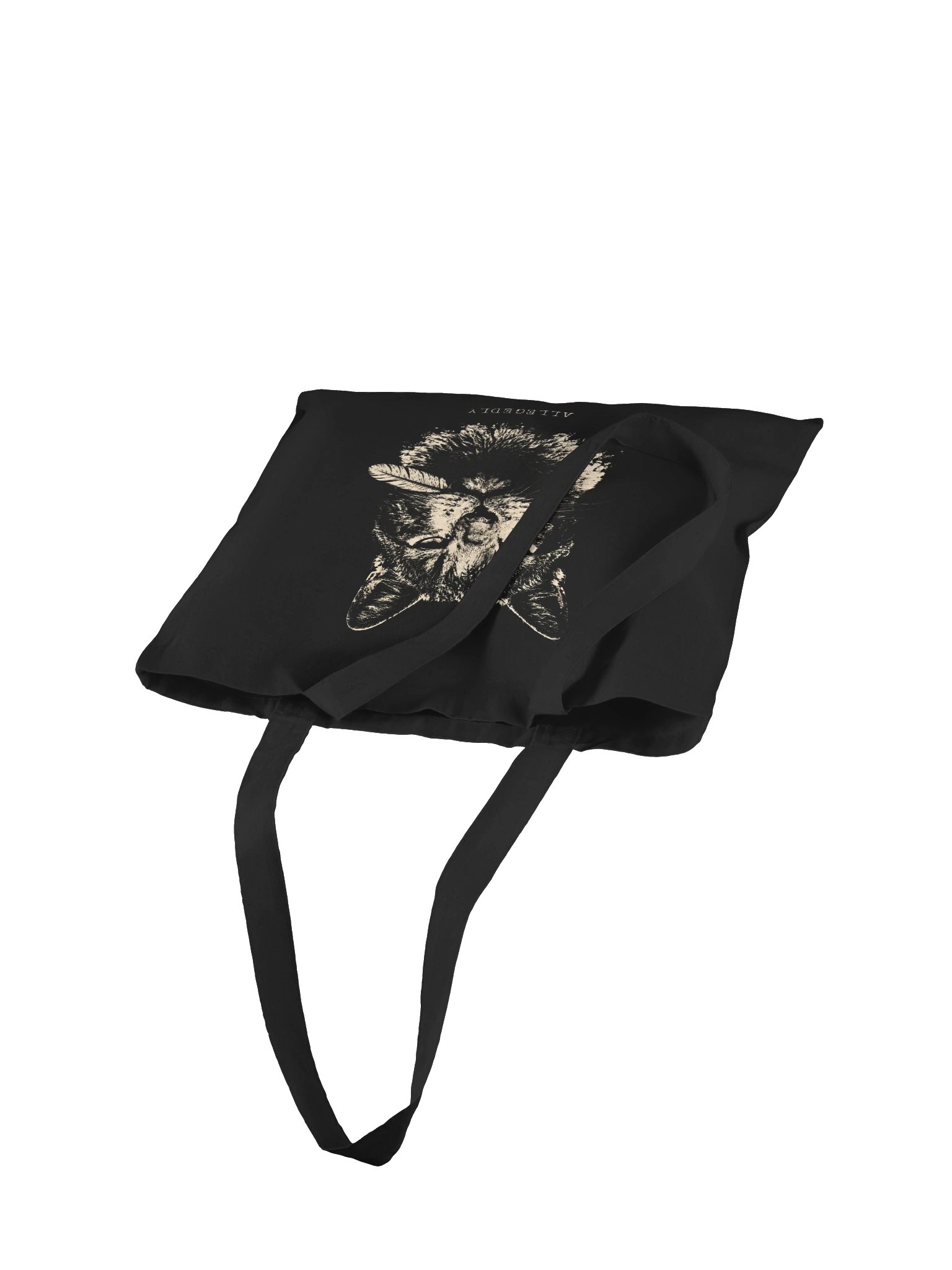 Allegedly Cat Cotton Tote Bag product image (4)