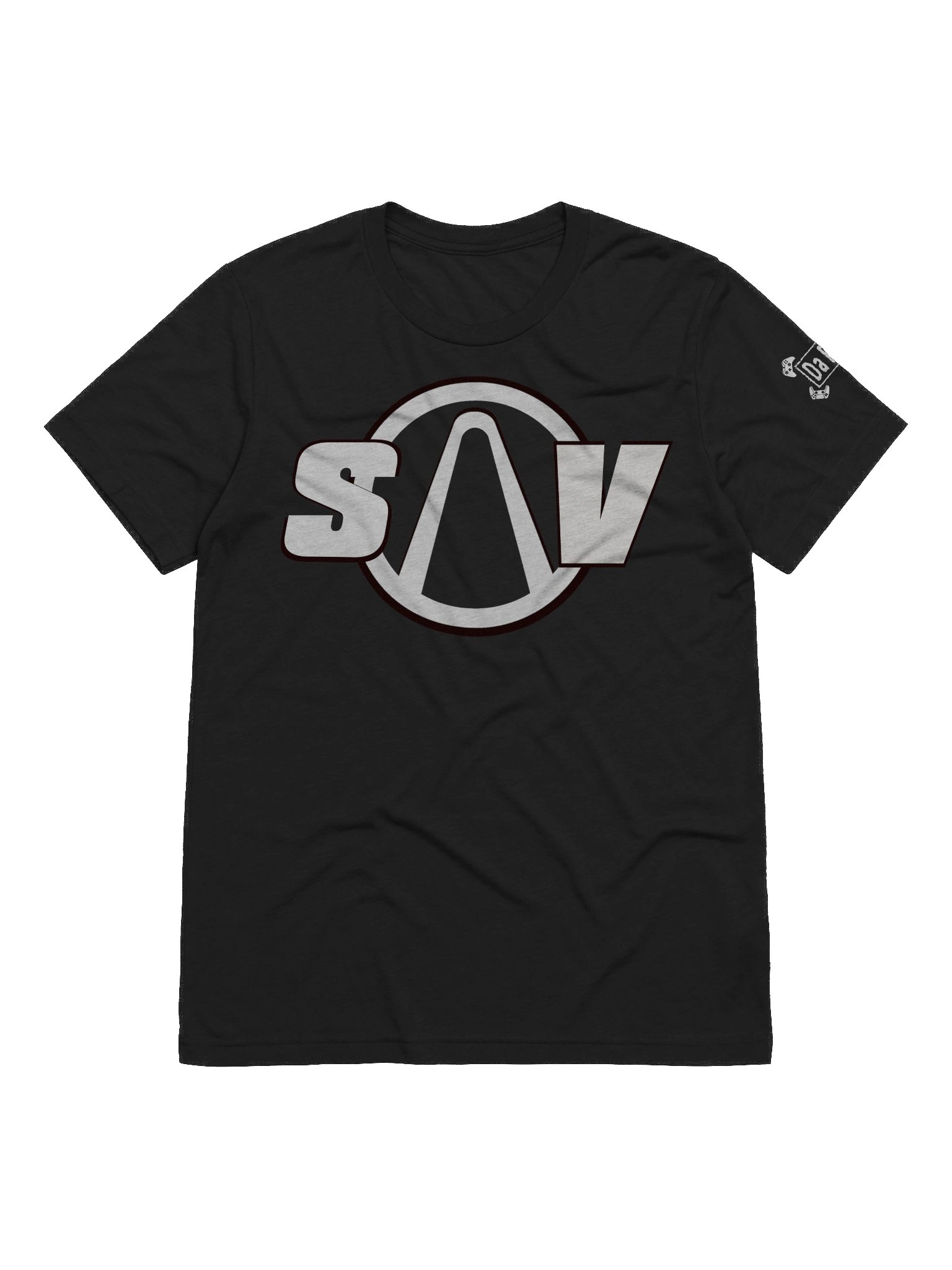 SAV logo White T shirt product image (1)