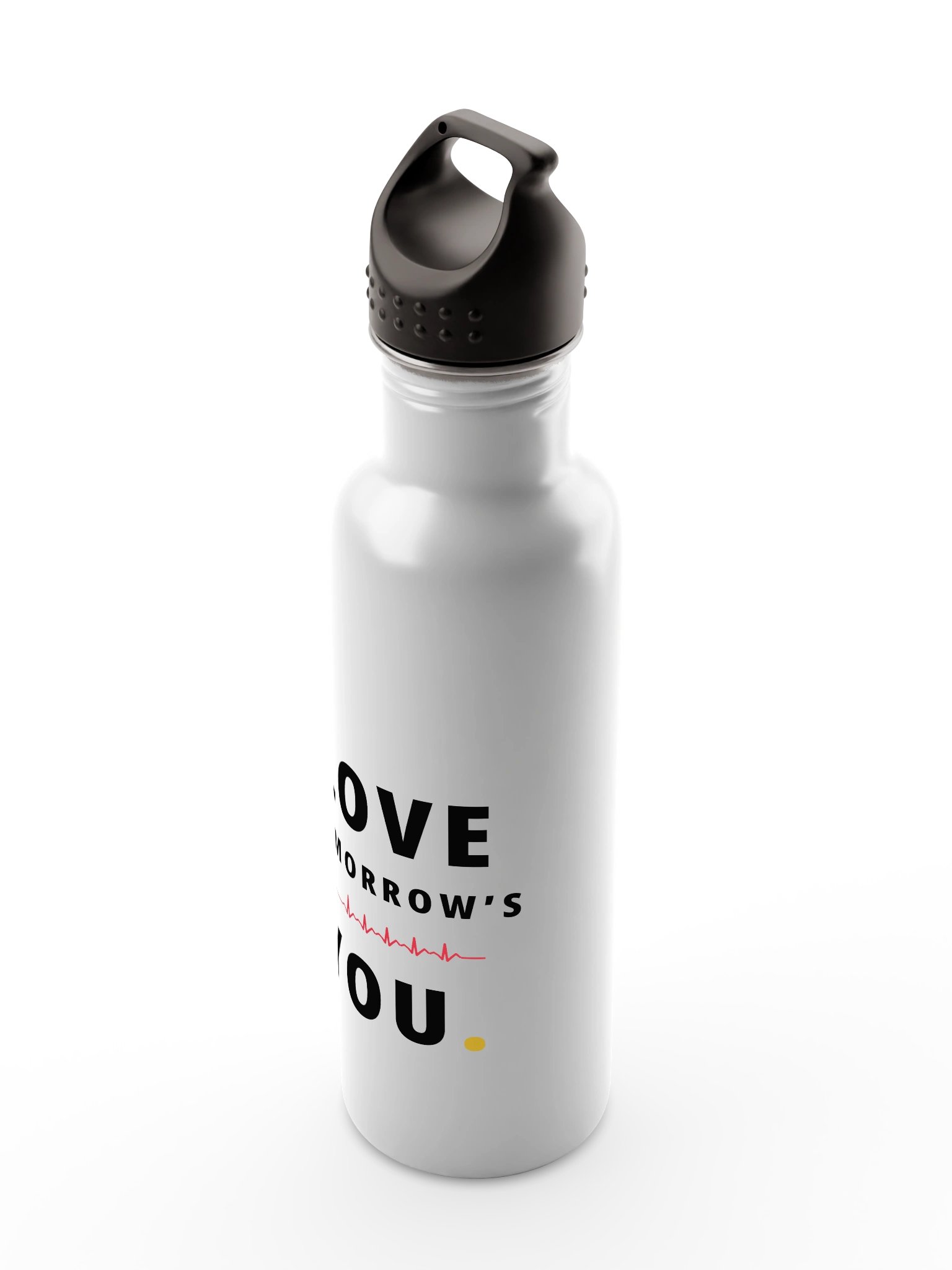 Love Tomorrow's You — Water Bottle (White) product image (5)