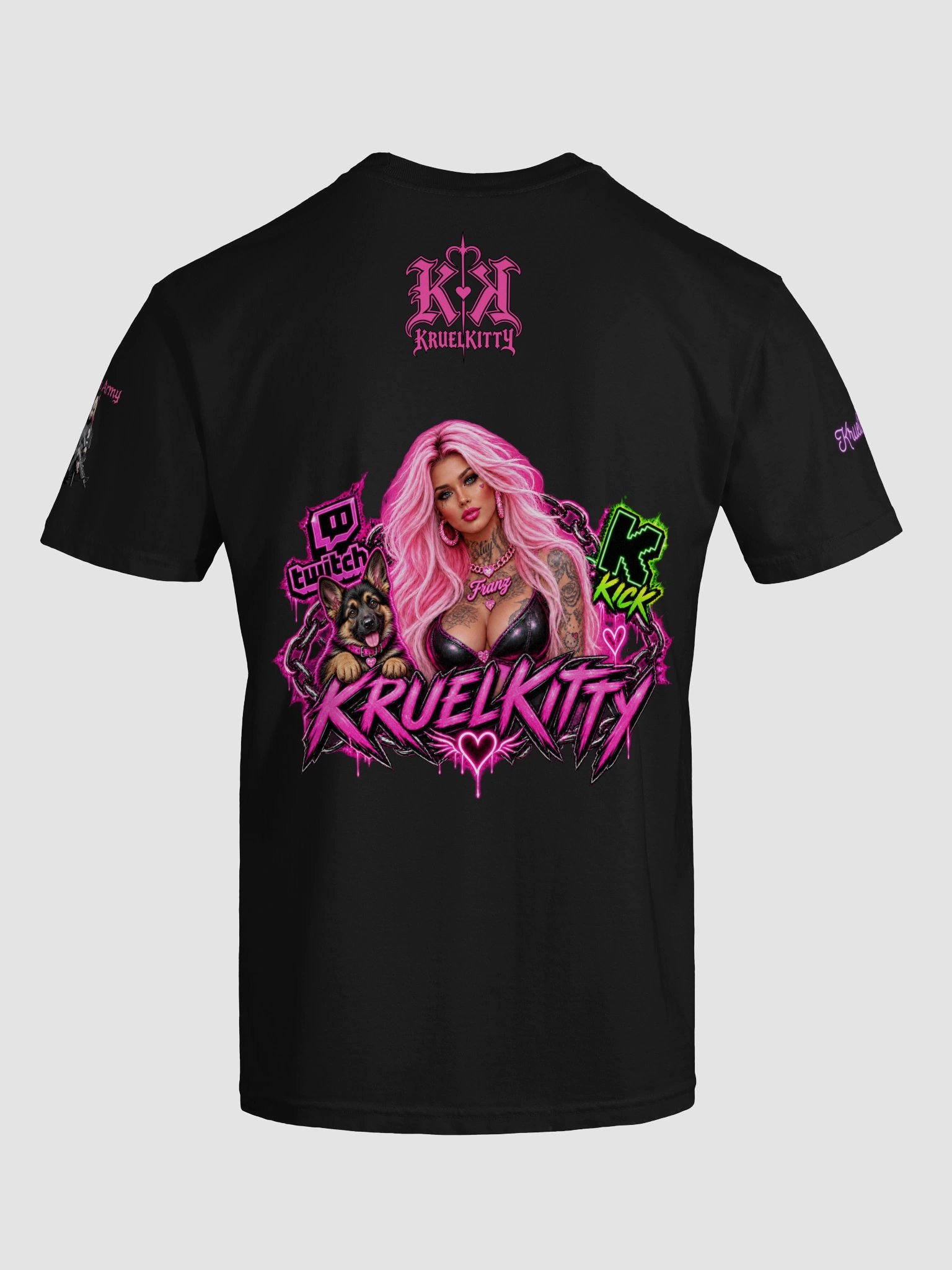 Bone-a-fied Kruel Kitty T Shirt product image (14)