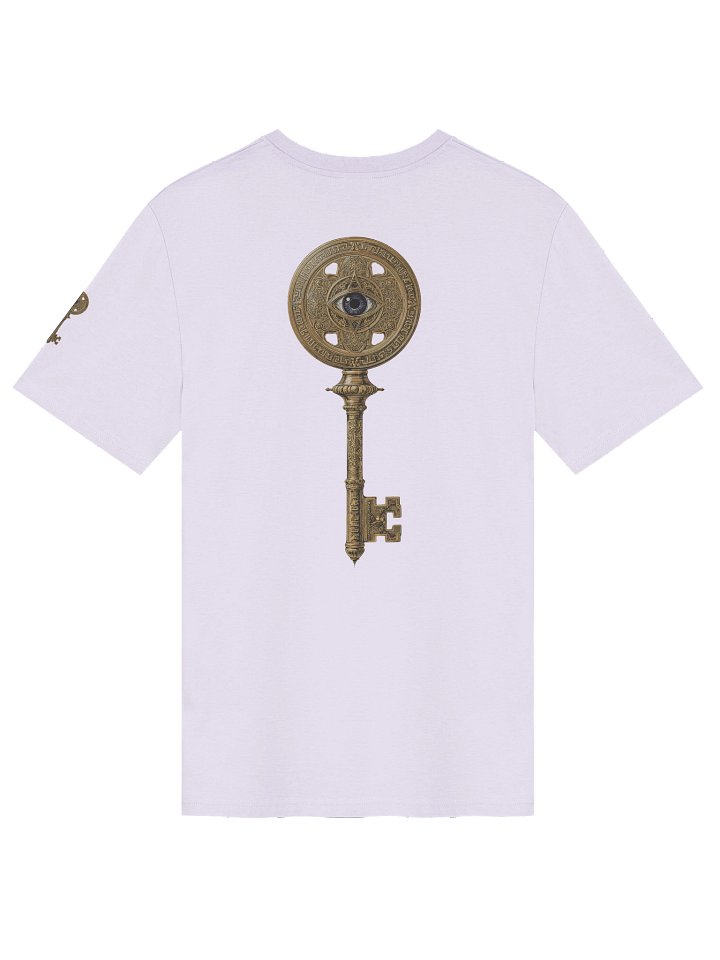 The Gatekeeper’s Key – Lavender Reverse Ascension Edition (Back + Left Shoulder Print) product image (2)