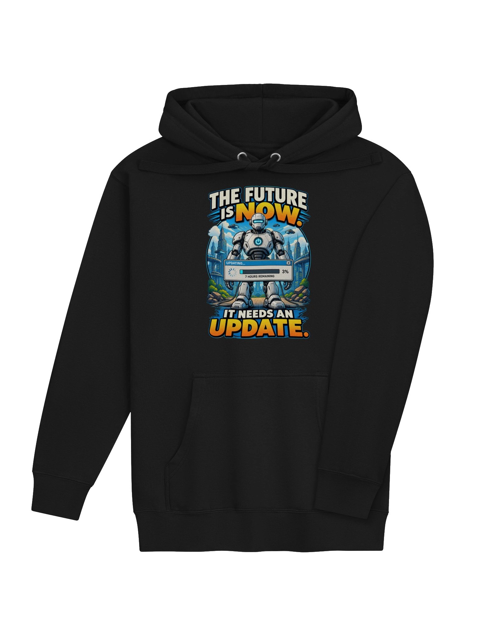 The Future Is Now. It Needs An Update - Hoodie product image (4)