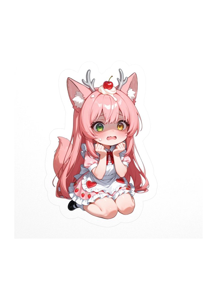 Sweet Disaster Fox Sticker product image (1)