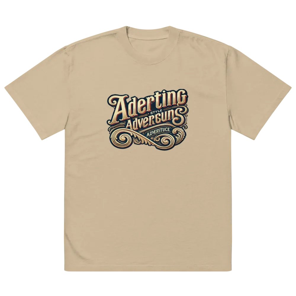 Adtering Ornate Typography Tee product image (2)